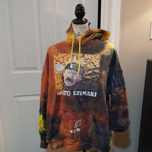 Naruto Uzumaki Tie-Dye Hoodie